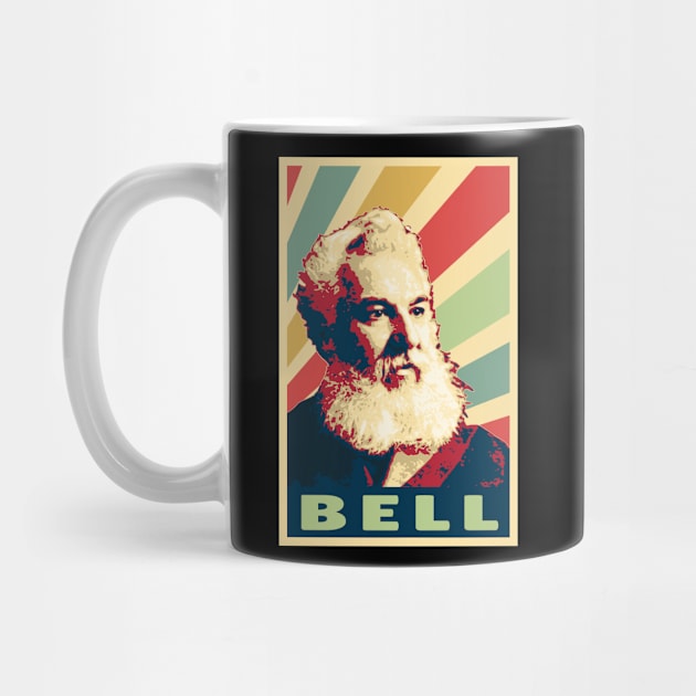 Alexander Graham Bell Vintage Colors by Nerd_art